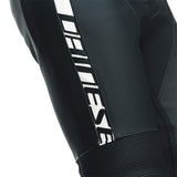 Dainese Avro 4 Leather 2 Piece Suit Short / Tall - Matt Black / Matt Black / White