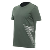 Dainese T-Shirt Big Logo - Ivy / White