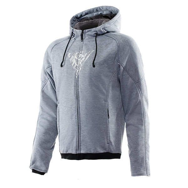 Dainese Bovisa Safety Hoodie - Grey / Melange / Black