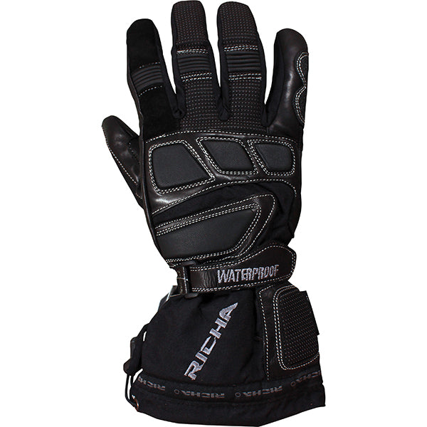 Richa Carbon Winter Gloves - Black