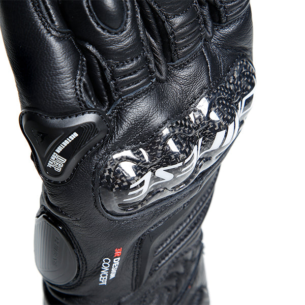 Dainese Carbon 4 Long Leather Glove - Nero / Nero / Nero