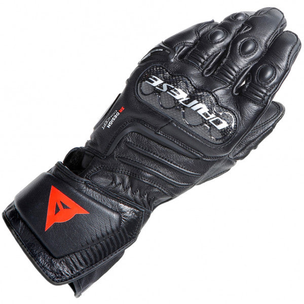 Dainese Carbon 4 Long Leather Glove - Nero / Nero / Nero