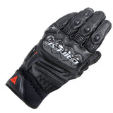 Dainese Carbon 4 Short Leather Glove - Black