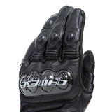 Dainese Carbon 4 Short Leather Glove - Black