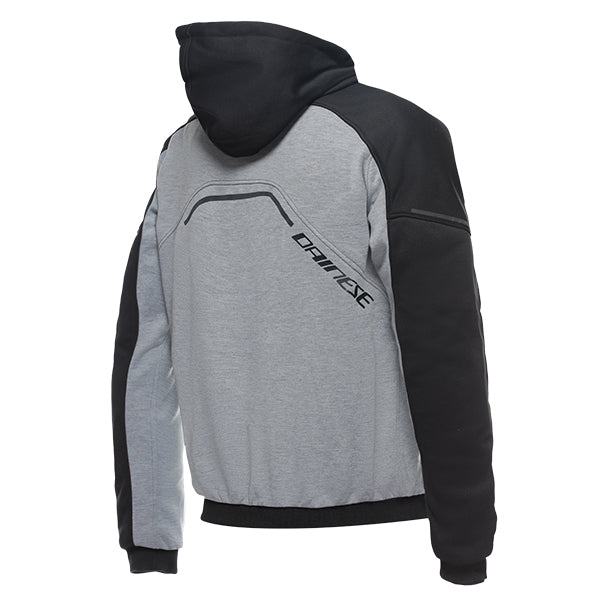 Dainese Daemon-X Safety Hoodie - Grey / Black / Flo Red