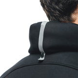 Dainese Daemon-X Safety Hoodie - Black / Black / White