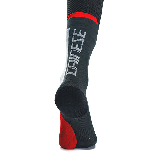 Dainese Thermal Long Socks - Black / Red