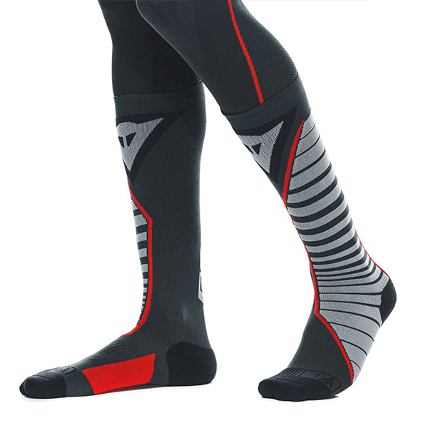 Dainese Thermal Long Socks - Black / Red