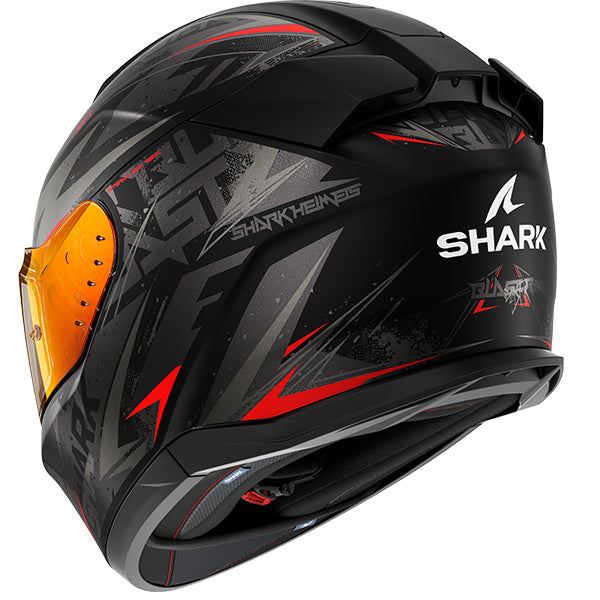 Shark D-Skwal 3 Blast-R Matt - Black / Anthracite / Red