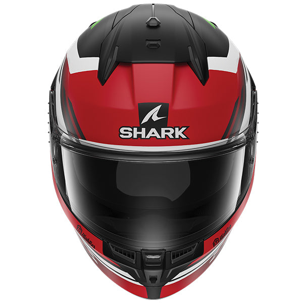 Shark D-Skwal 3 Firstlap Matt - Black / Red / Green