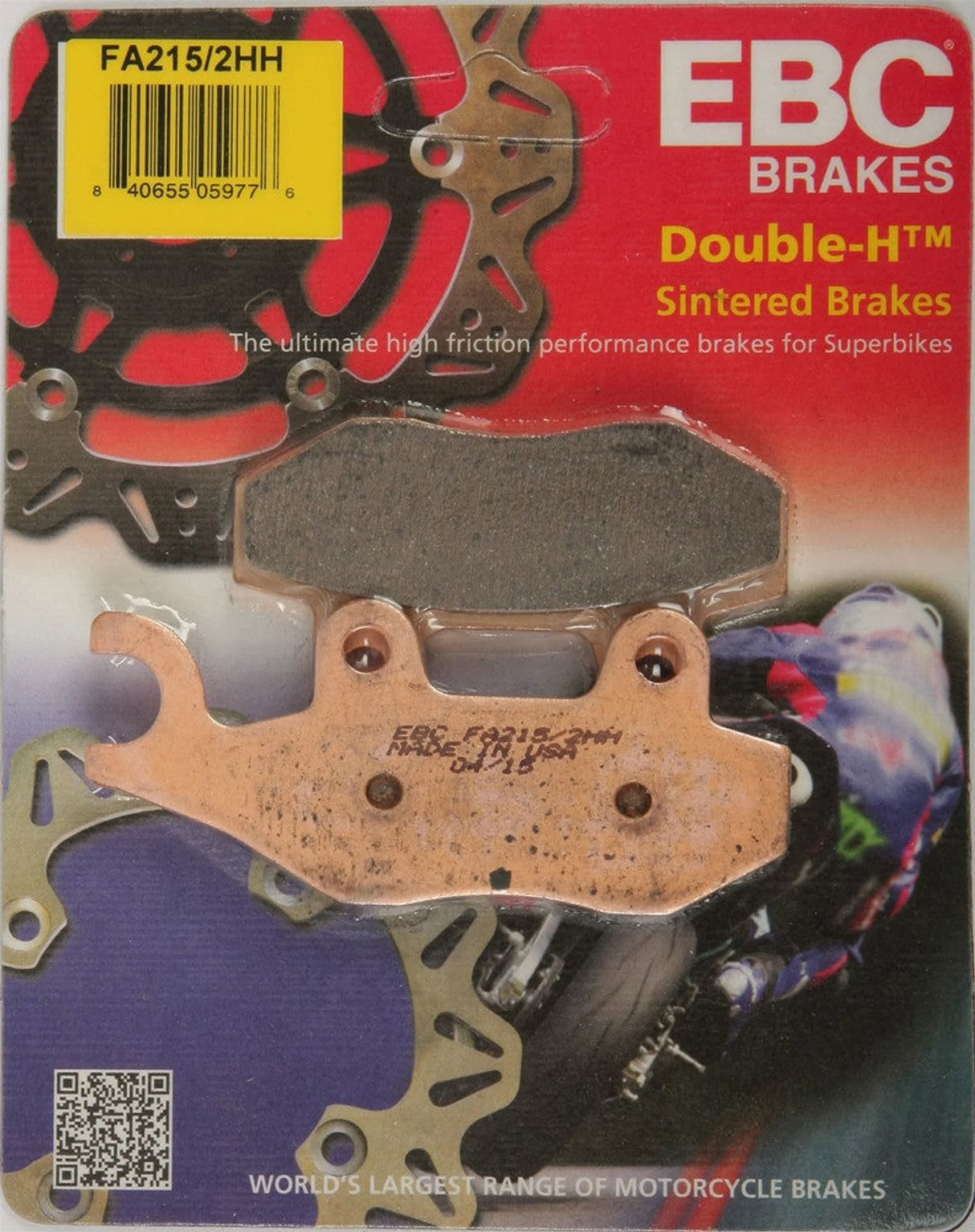 EBC Brake Pads FA215/2HH