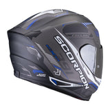 Scorpion EXO 391 - Haut Black / Silver / Blue