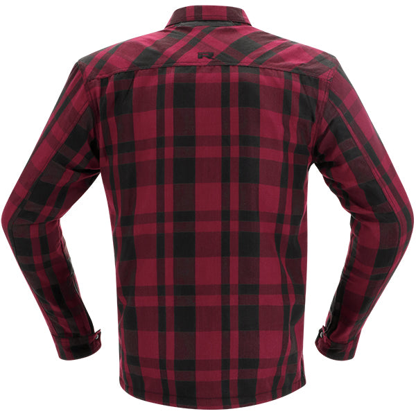 Richa Forest Shirt - Black / Burgundy