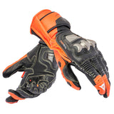 Dainese Full Metal 7 Glove - Black / Flo Red