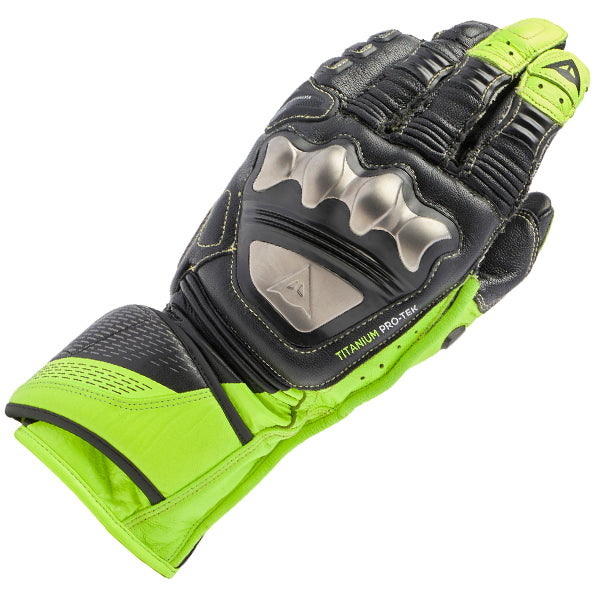 Dainese Full Metal 7 Glove - Black / Flo Yellow