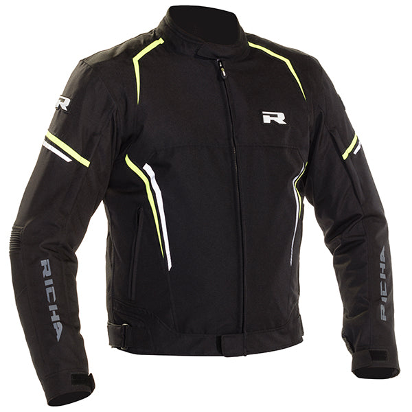 Richa Gotham 2 Jacket - Black / Flo Yellow