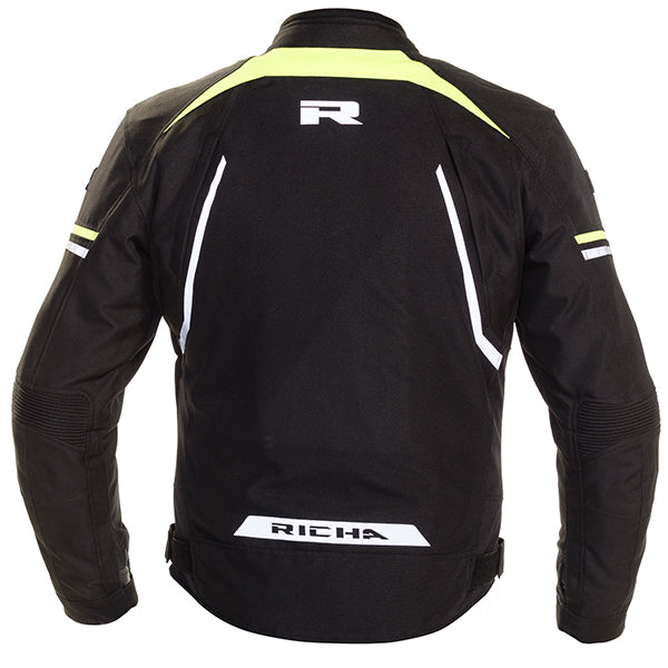 Richa Gotham 2 Jacket - Black / Flo Yellow