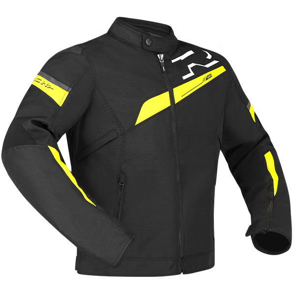 Richa Gotham 3 WP Jacket - Black / Flo Yellow