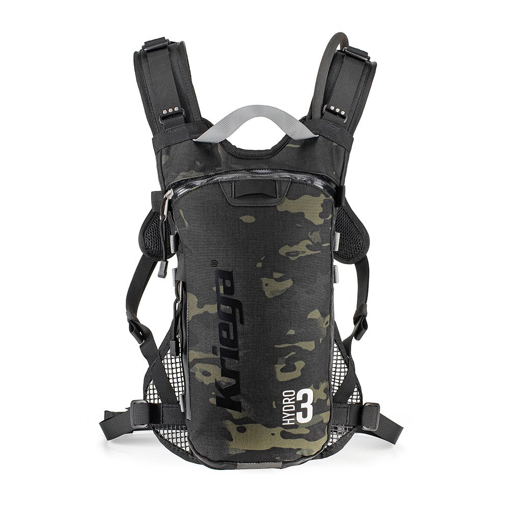 Kriega Hydro-3 Hydration Pack - Multicam Black