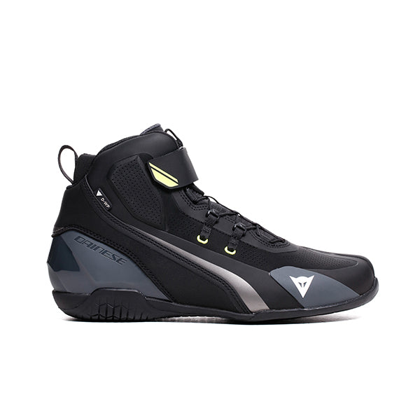 Dainese Herian D-WP Shoes - Black / White / Flo Yellow