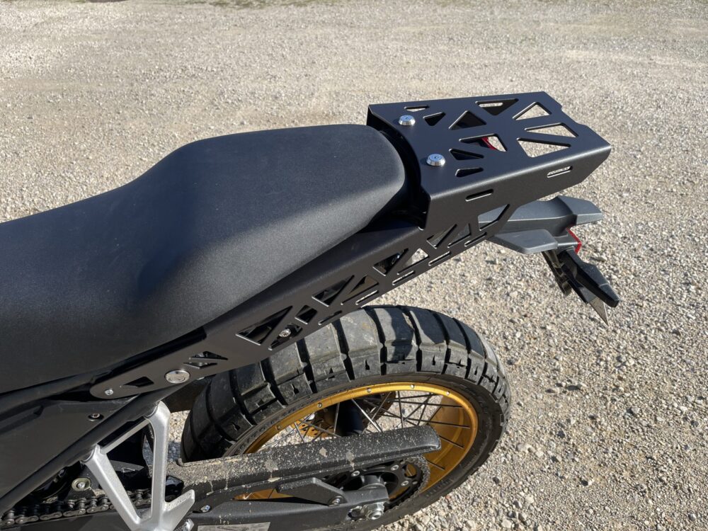 Kove 800X Pro/Rally - Rear & Side Rack - Black Coated Epoxy