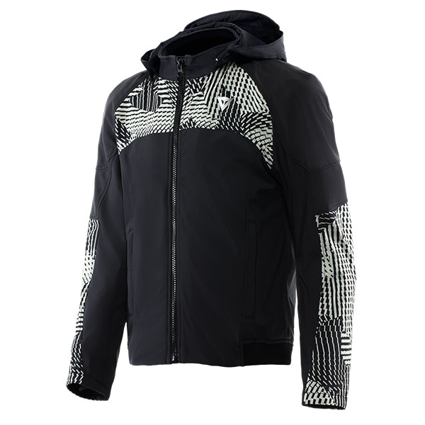 Dainese Ignite 2 Hoodie Textile Jacket - Black / Moss Grey