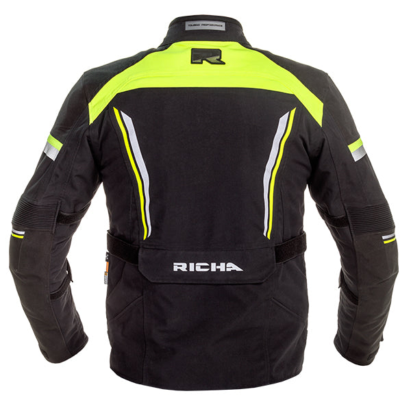 Richa Infinity 2 Pro Jacket - Black / Flo Yellow