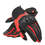 Dainese Mig 3 Air Textile Glove - Black / Red