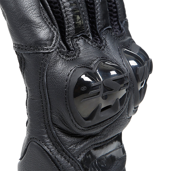 Dainese Mig 3 Leather Glove - Black / Black