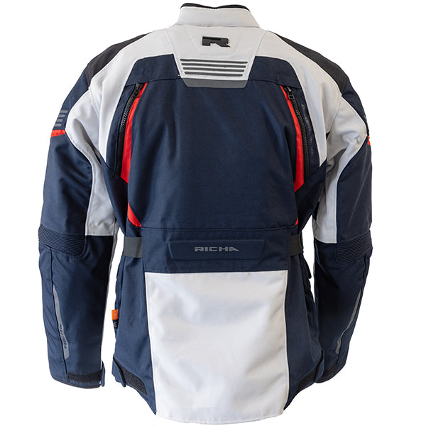 Richa Phantom 3 Jacket - Navy / Grey / Red