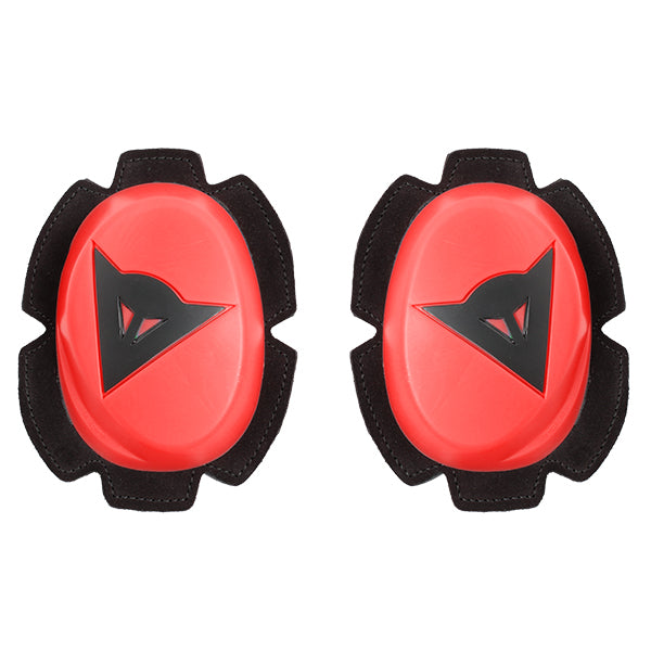 Dainese Pista Knee Slider - Flo Red / Black