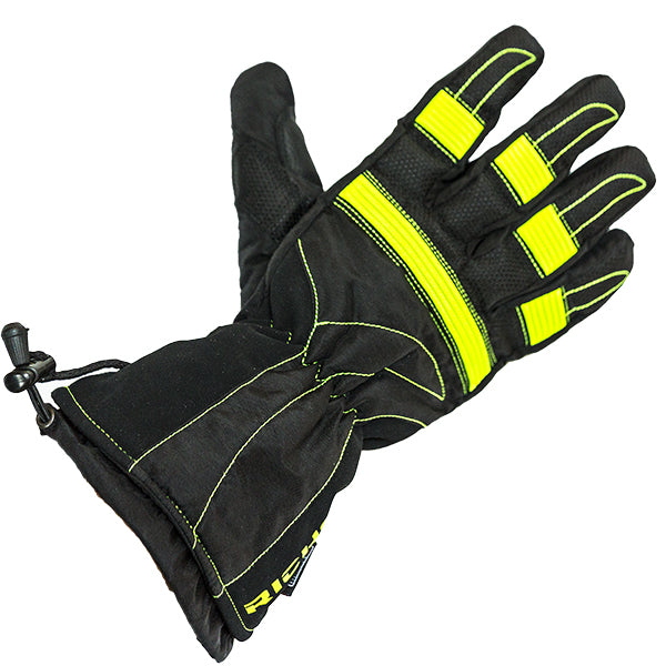 Richa Probe Gloves - Black / Flo Yellow