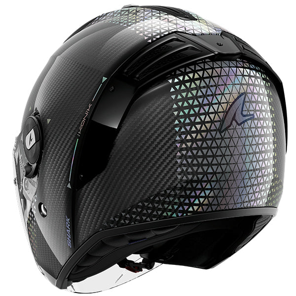 Shark RS Jet Carbon Ikonik - Black / Silver / Pearl