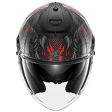 Shark RS Jet Carbon Shaytan Matt - Red / Anthracite
