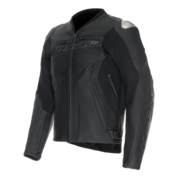 Dainese Racing 5 Leather Jacket - Black