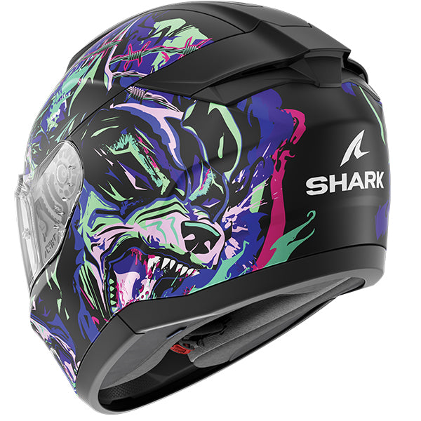 Shark Ridill 2 Raging Beast Matt - Black / Violet / Green