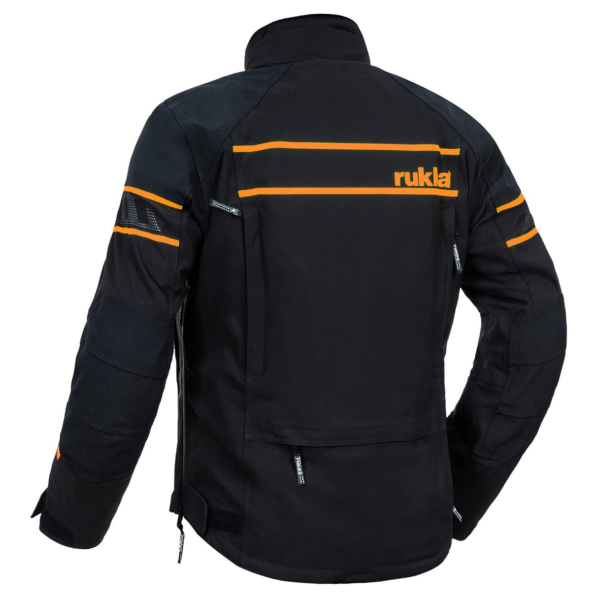 Rukka Nivala 2.0 Mens Gore-Tex Textile Jacket - Black / Orange