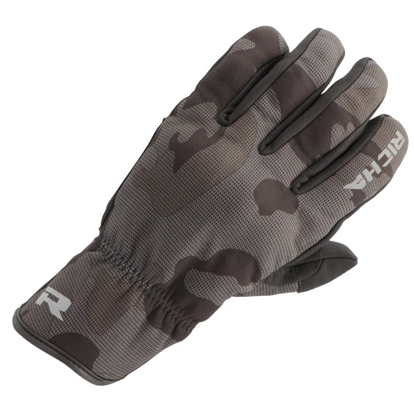 Richa Scoot Softshell Camo Gloves - Camo