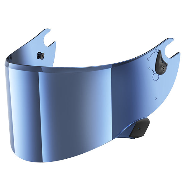 Shark Aeron / Race R / Speed R Visor - Mirror Blue Iridium