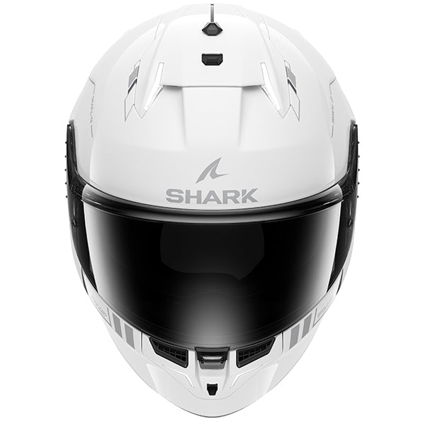 Shark Skwal i3 Blank Gloss - White / Silver