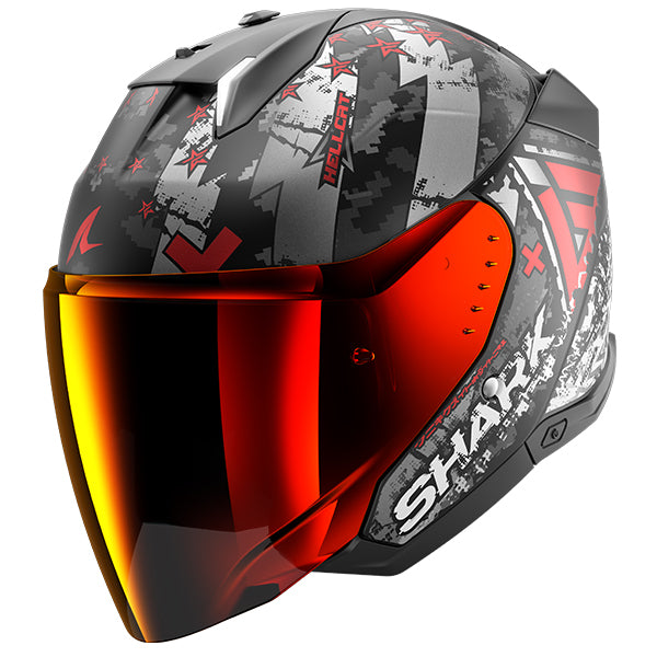 Shark Skwal i3 Jet Hellcat Matt - Black / Anthracite / Red