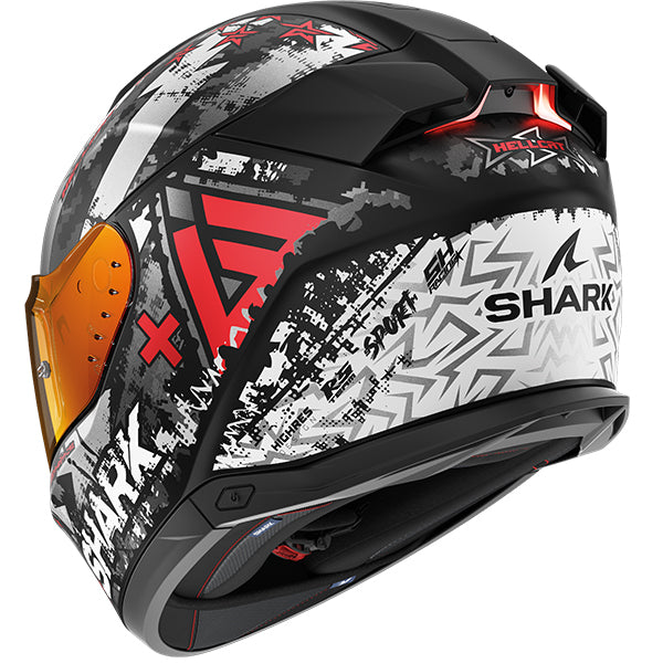 Shark Skwal i3 Hellcat Matt - Black / White / Grey / Red