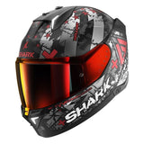 Shark Skwal i3 Hellcat Matt - Black / White / Grey / Red