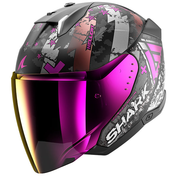 Shark Skwal i3 Jet Hellcat Matt - Black / Anthracite / Violet