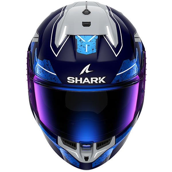 Shark Skwal i3 Rhad - Blue / Black / Silver