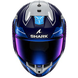 Shark Skwal i3 Rhad - Blue / Black / Silver