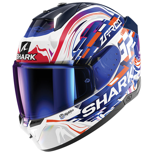 Shark Skwal i3 Zarco GP De France - White / Violet / Blue