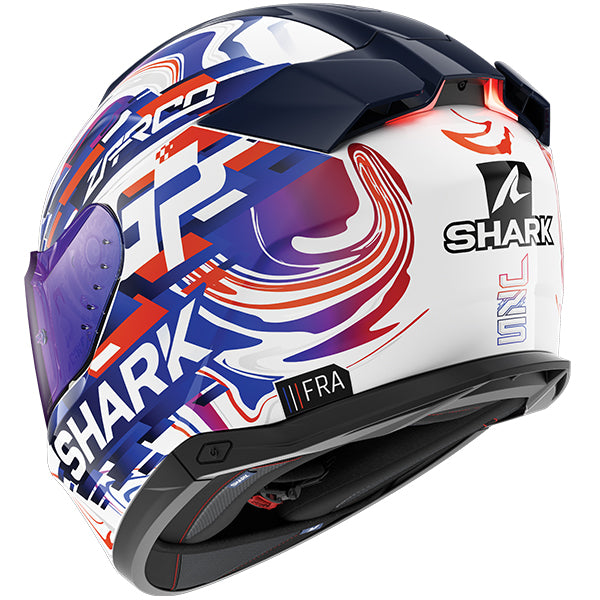 Shark Skwal i3 Zarco GP De France - White / Violet / Blue