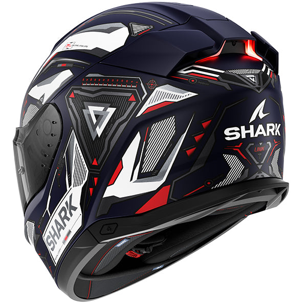 Shark Skwal i3 Linik Matt - Black / White / Red