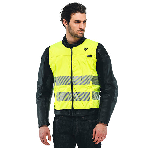 Dainese Smart Jacket Hi Vis - Flo Yellow